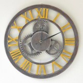 Часы Loft с шестеренками