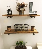Полка Wood & Pipe