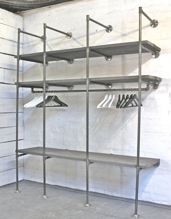 Стеллаж в стиле Лофт. Выбираем СВОЙ из 7 вариантов!