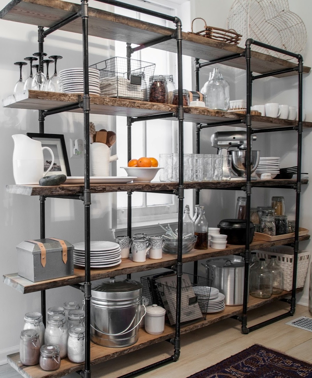 Стеллаж в стиле Лофт. Выбираем СВОЙ из 7 вариантов!