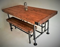 Стол со скамьей Horeca №2