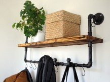 Вешалка Loft Hooks с полкой